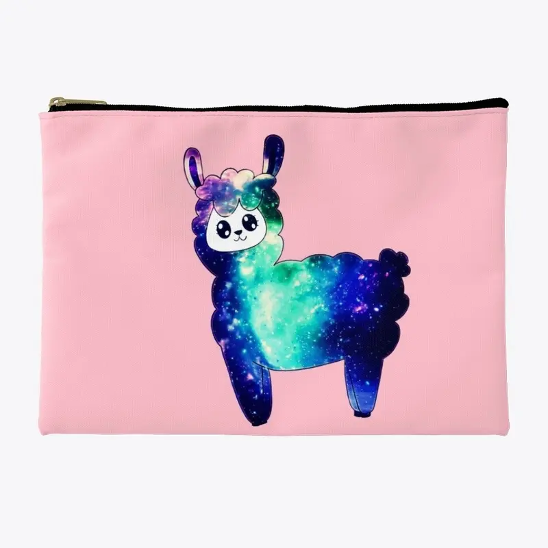 Galaxy Alpaca pouch